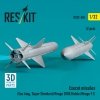 RESKIT RS32-0506 Exocet missiles (2 pcs) (Sea King, Super Etendard, Mirage 2000, Rafale, Mirage F.1) (3D Printed) 1/32
